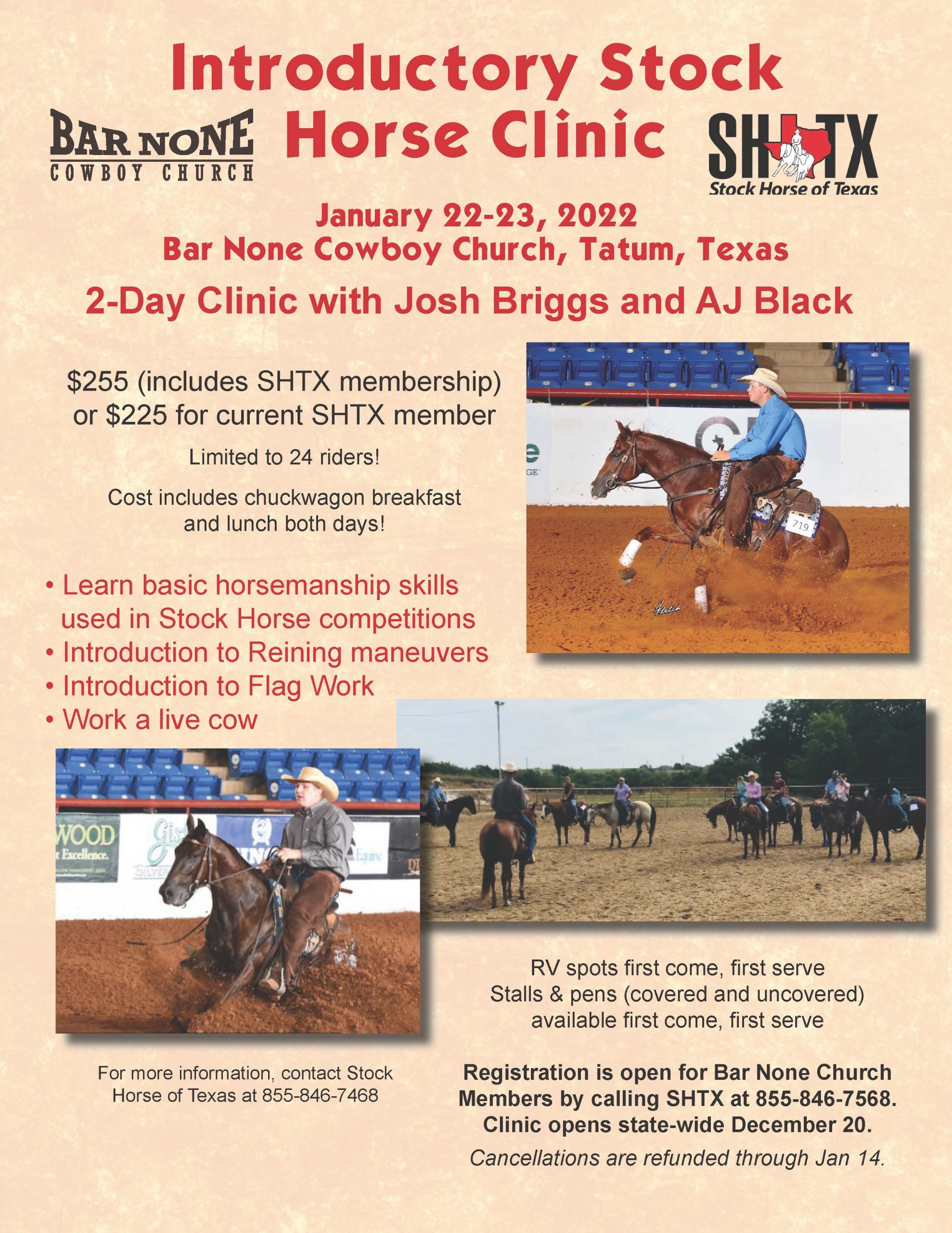 Introductory Stock Horse Clinic AFCC Cowboy Church Event Calendar